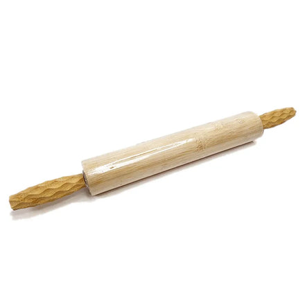 Rolling Pin Beech Bamboo carving fondant Embossing Baking cookie BAKING ROLLER Rolling Pin