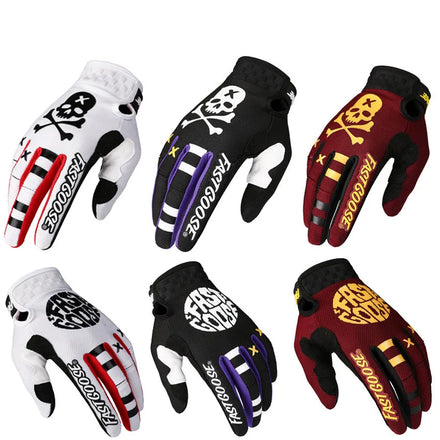 Summer Sports Gloves for Motorcycles & Bikes Long Finger Breathable Polyester Touch Screen Compatible Gloves