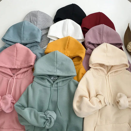 Women 250gsm Polyester Cotton Fleece Hoodies Pullover Oversized Sweatsuit Print Embroidery Custom Logo for Unisex