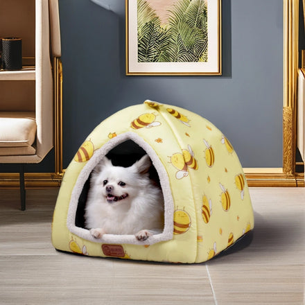 Waterproof Luxury Orthopedic Anti-Anxiety Pet Bed Memory Foam with Oxford Fabric for Small Dogs/Cats