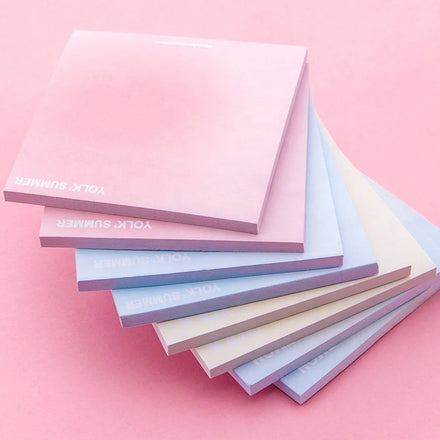New Gradient Sticky Note Paper Creative Sticky Student Notepad Information Message Memo Pad 50 Sheets