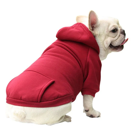 Ready to Ship Fashion Sports Style Teddy Dog Hoodie Soft Warm Pet Clothes Puppy Sweatshirt Dog Jacket Apparel