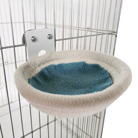 Woven Cotton Rope Bird Nest Breeding Nest Canary Nest Bird Nest for Small and Medium-sized Birds