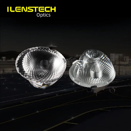 Asymmetric 25 Degree Led Wall Wash Lens Optical Lens Manufacturing
