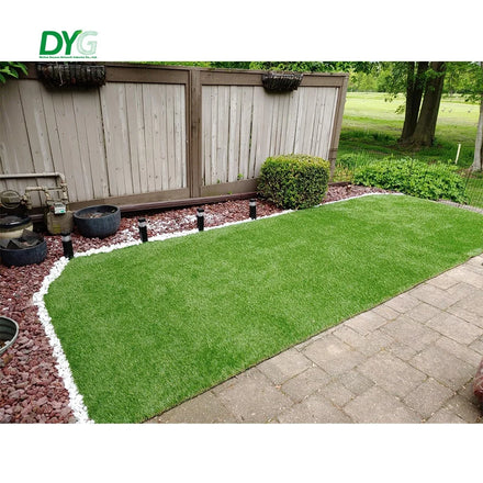 10-15mm Plastic Grass Carpet Natural Green Artificial Grass for Garden Decoration
