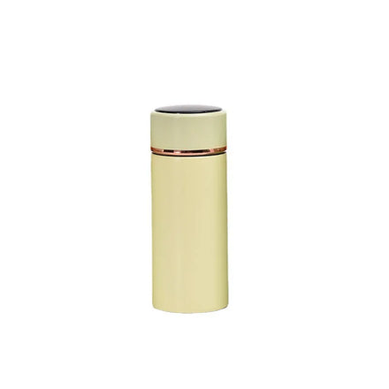 FX Factory Yellow Color Mini 280ml Stainless Steel Thermo Mug LED Temperature Display Tumbler Lovely Gift Cup