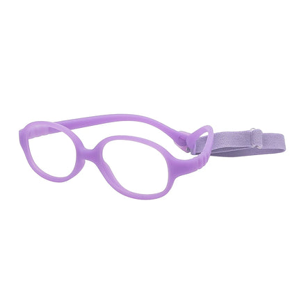2023 Wholesale Customized Eyewear Girls Boys Fashion Safety Soft Flexible Rubber Kids Prescription Glasses Frame with Strap