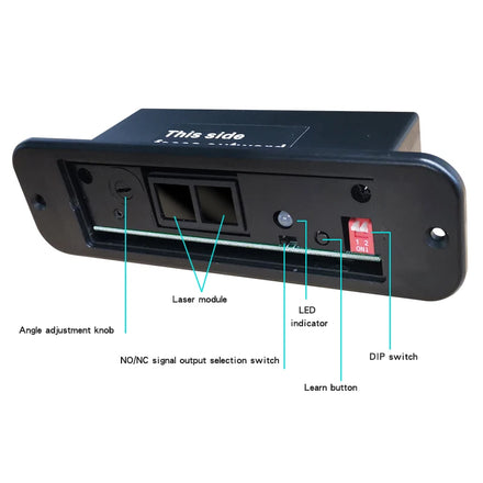 OUTUS Anti-pinch Infrared Safety Sensor for Automatic Sliding Doors Opener Close