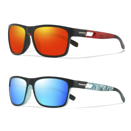 2023 New Style TAC Designer Square Frames Plastic UV400 Sun Glasses Polarized Custom Logo Sports Eyewear Men's Sunglasses