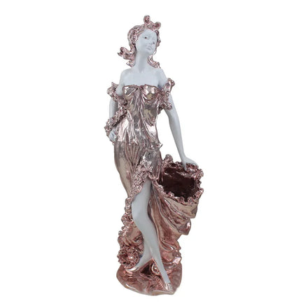2026 Indoor Sculpture Abstract Large Lady Statue Home Decoration Resin Sculpture