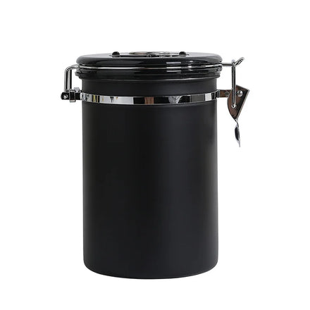 New Style Chinese Manufacturer 304 Stainless Steel Container Coffee Airtight Coffee Bean Canister Hot Sale Products