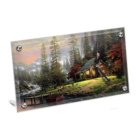 BL-29 Thermal Transfer 4-color Glass Photo Frame 300x160mm High Quality Blank Consumables