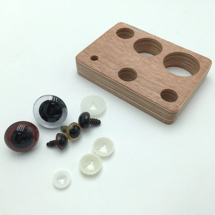 Rectangle Wooden Safety Eye Tool