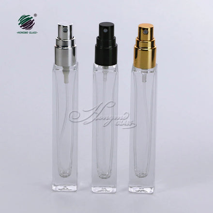 Wholesale Square 10Ml Turkey Dubai Uv Perfume Oil Decant Refill Empty Vintage Perfume Bottles Glass Designer Bottle