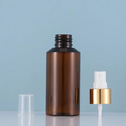 Nice PET Frosted Pump Sprayer Cosmetic Bottle Wholesale Plastic Hair Oil Perfume Shampoo Packaging PP Material With Cream Use