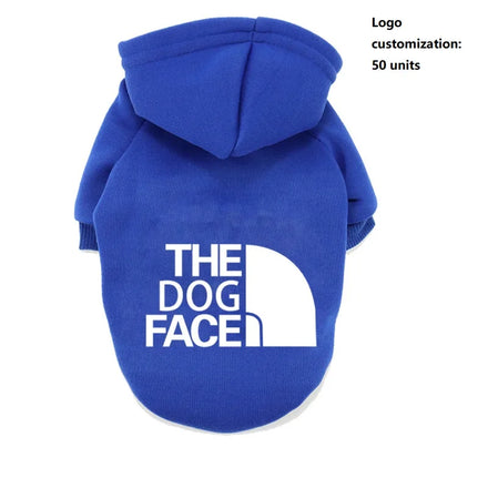 OEM ODM Service Custom Graphic 9XL Extra Large Breed Big Dog Clothes Thermal Fleece Thick Winter Warm Outdoor Pet Dog Jacket