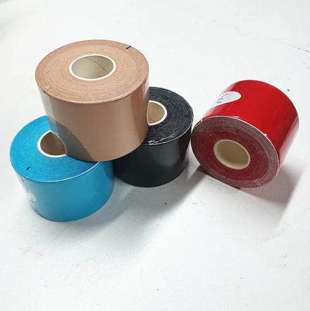 4 Way Stretch Nylon Sports Safety Kinesiology Tape Pain Relief Kinesiologico KT Tape 5cm*5m Booby Tape