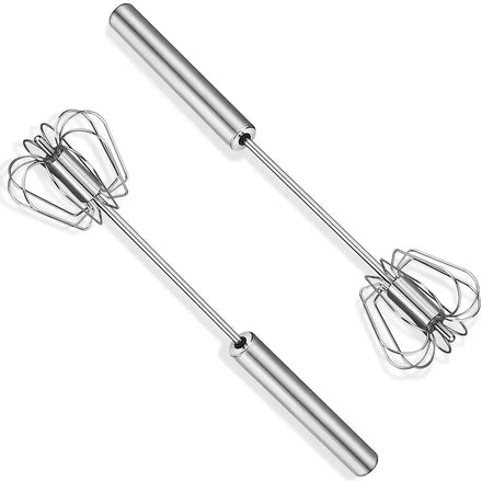 8/10/12 Inch 304 Stainless Steel Eco-Friendly Dishwasher Safe Wire Whisk Stirring Manual Semi-Automatic Egg Beater