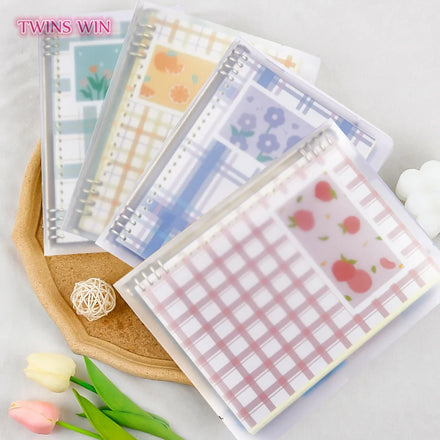 Binder Spiral Notebook Office School Supplies Notepad Lovely Girls Loose Leaf Notebook Custom 2961