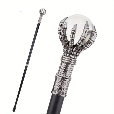Bloodshot Eyes Eyeball Steampunk Walking Cane Party Fashion Elegant Walking Stick Decorative Cospaly Cane Knob Crosier 93cm