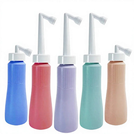 The Newest Retractable Nozzle Eco-Friendly Bidet Bottle for Toilet Use Travel & Portable Perineal Care Postpartum Essentials