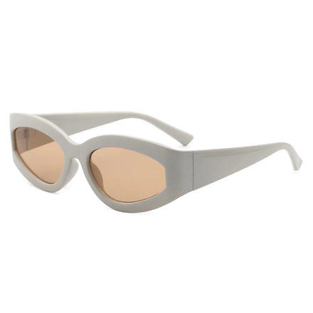 VIFF HP22789 Fashion Y2K Alien Eyeglasses Oval Sunglasses for Women