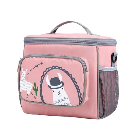 Wholesale Deellt Eco Friendly Custom Color Lady England Style Fashion Waterproof Thermal Insulation Polyester All Seasons Bag
