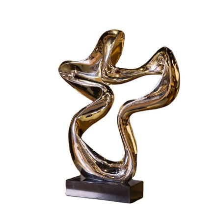 2025 NEWEST Modern Arts Sculpture Table Top Decoration Large Abstract Resin Sculpture