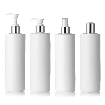 8oz 16oz HDPE Plastic Lotion Bottle with Pump Manufacturer Cosmetic Package Shampoo Bottles Custom logo