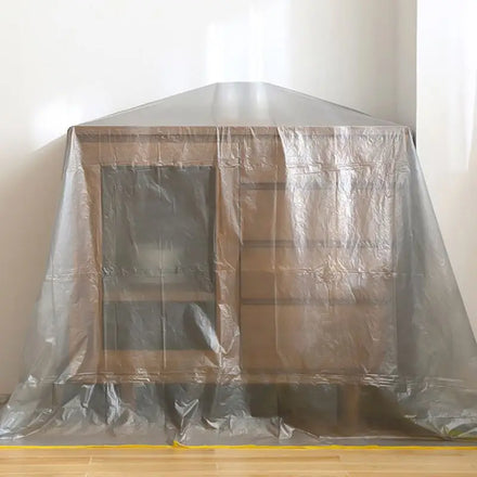 HDPE Painting Drop Cloth Sheet Plastic Dust Cover for Painting