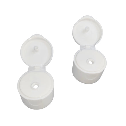Hot Sale High Quality 28/410 Flip Top White Plastic Cap Factory Production for Daily Use on Bottles
