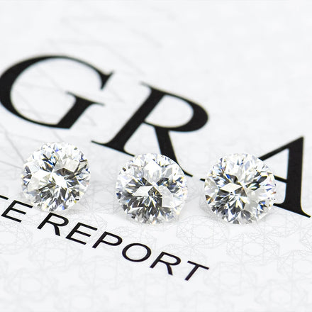 Round Shape Special Cut D /E F Color Gate Emperor Cut Jubilee Cutting Moissanite Gemstone with GRA Certificate