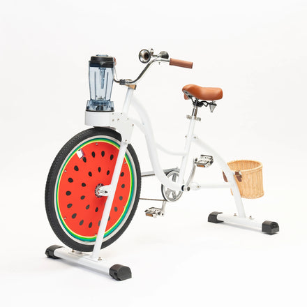 EXI Smoothie Bike Aluminum Alloy Eco-Friendly Adult Blender Bicycle with 150kg Load Capacity for Parties