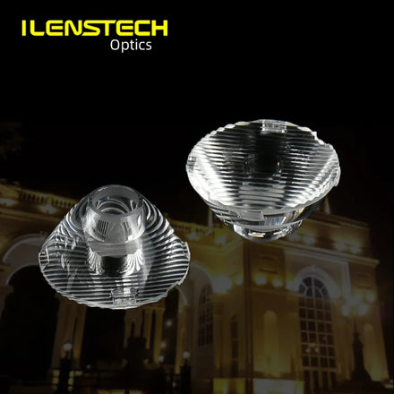 Anti-glare Cover Available Led Optical Lens 10x60 Degree 5050 Elliptical Led Lens