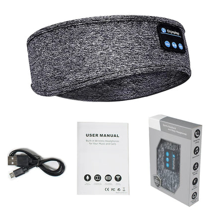 Best Quality Bluetooth Sports Headband One Size Sports Headband Headphones Wireless Bluetooth Headband