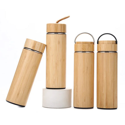 FX Stainless Steel 500ml Straight Vacuum Thermos Cup Double Wall Leak-Proof BPA Free Hot Tumbler Custom Logo Handle Lid