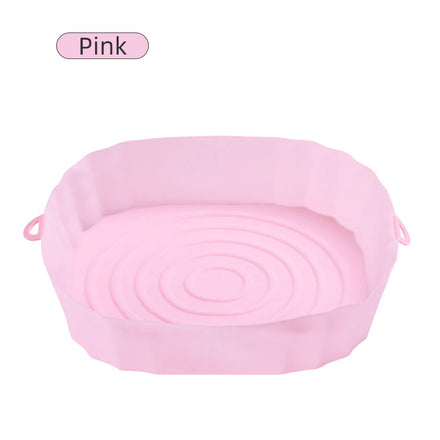 Reusable Silicone Airfryer Liner Heat Resistant Mat for Pot Cooker and Bowl Household Baking & Pastry Tool