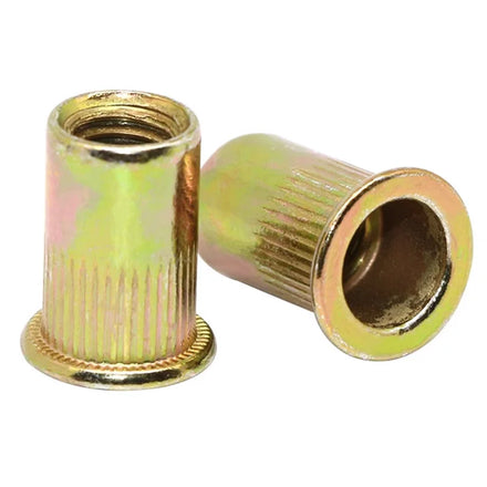 Brass Blind Rivet Hex Coupling Nut M6 M16 10mm Rivet Self Threading Panel Nut Cordless Custom Direct Selling Stainless Steel DIN