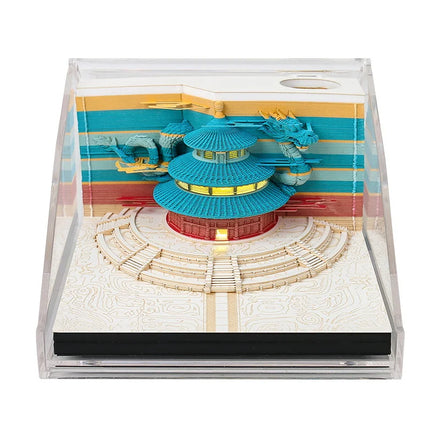 Environmentally-friendly Paper Crafts Modern Visual Art Note Paper Exquisite Paper Sculpture Notes That Can Be Used in Office