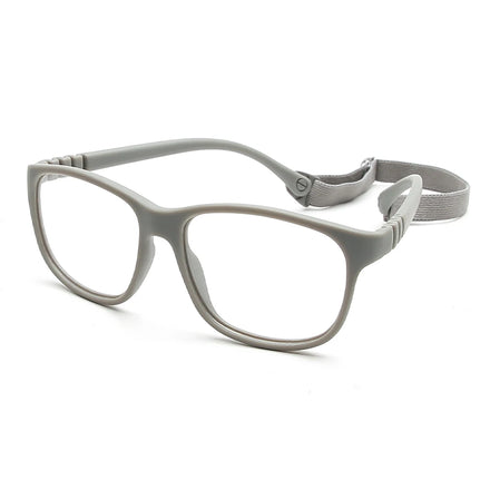 High End Children Eye Glasses Flexible Comfortable Colourful Glasses Frame with Strap for Kids Rubber Eyewear Optical Frame