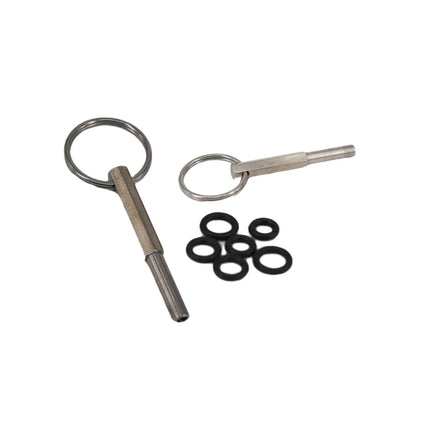 OEM Factory-Produced 1PCS Eco-Friendly Stainless Steel Oval Head Key Stocked for Jura Aeg & Krups Coffee Machines