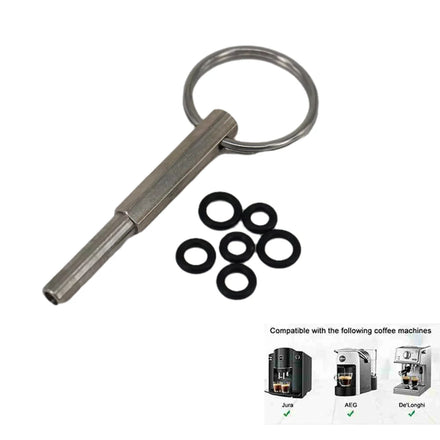 1PCS Cheap Factory Price Custom Oem Factory Produce Stainless Steel Oval Head Key for the Jura Aeg and Krups Coffee Machines