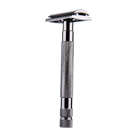 Heavy Weight Double Edge Safety Razor Zinc Alloy Durable & High-Quality Shaving Razor for Men Precision Shaving