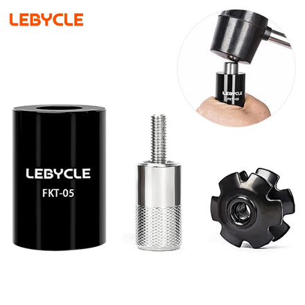 LEBYCLE Custom Bike Front Fork Star Nut Installer Bicycle Fork Steer Tube Headset Star Nut Setting Tool