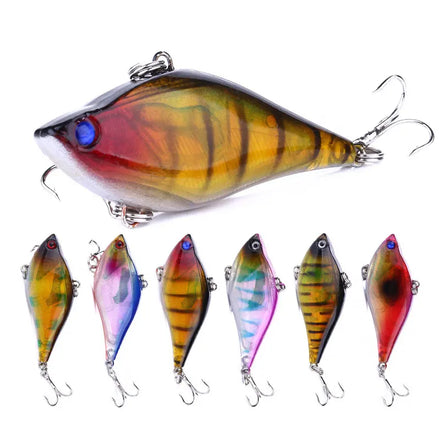 6CM 13.1G Factory Making Hard Vib Plastic Fishing Lure