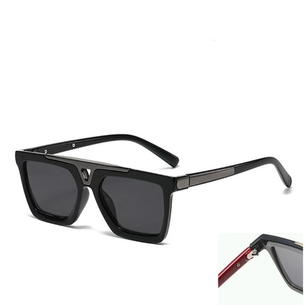 New UV400 Millionaire V Luxury Designer Glasses Conjoined Fashion Sunglasses for Men Women