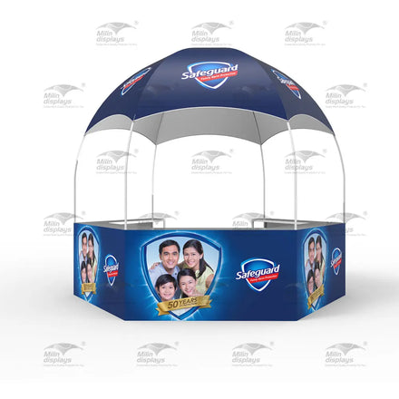 Hot Sales Advertising Promotion Dome Tent Counter Top Outdoor 3X3 m Kiosk Booth Tent for Foods Sale Event