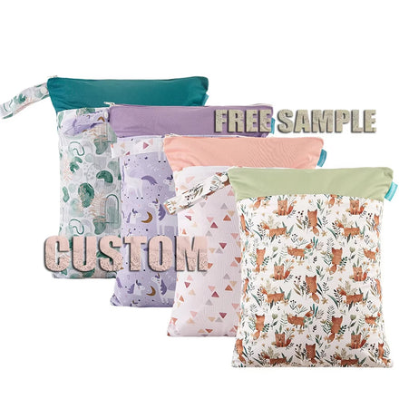 Happyflute Custom Logo Multi-Function Wet Dry Waterproof Tote Bag Travel Bag Moms Babies Cloth Swim Suit Storage