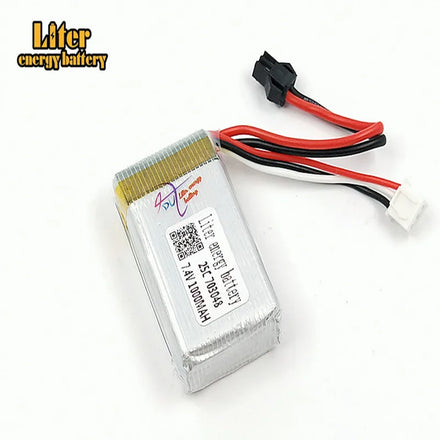 703048 25c 7.4V 1000mAH Wholesale Remote Control Aircraft Flying Saucer Aircraft Lithium Battery SM Plug