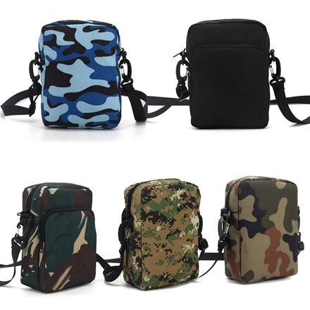 Custom Bag One Straps Nylon Shoulder logo for Crossbody Messenger Men Side Sling Chest Bag